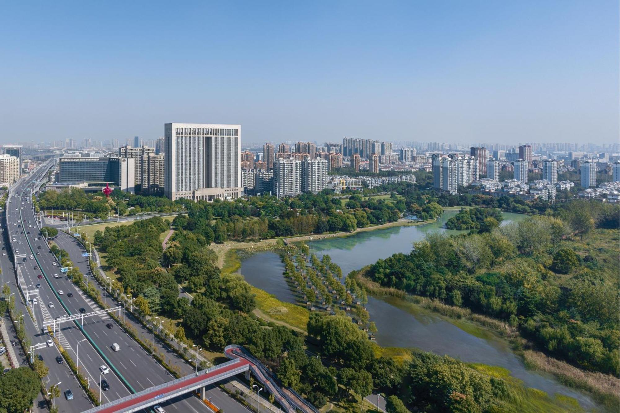 Sheraton Hefei Xinzhan Hotel Екстер'єр фото